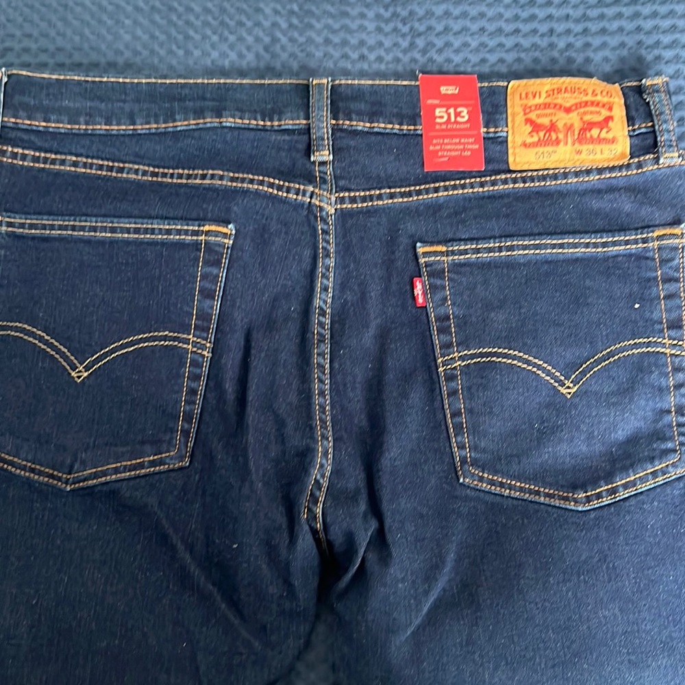 Classic slim straight Levi’s jeans